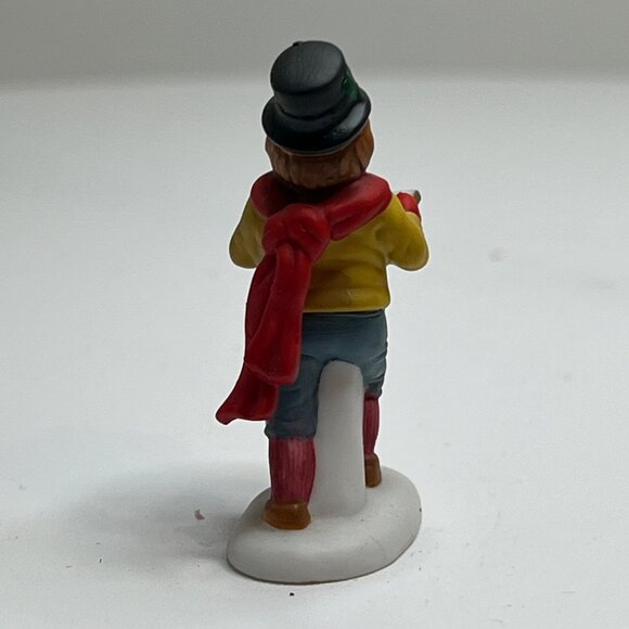 Dept 56 Caroling With The Cratchit Family, Caroler, Dickens Loose Figurine - Picture 5 of 6